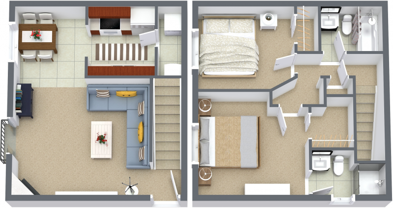 1207 Hunter's Lake Dr W 1-3 Beds Apartment, Townhouse for Rent - Photo Gallery 15